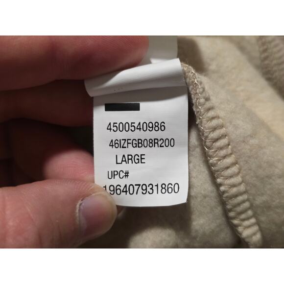 IZOD Sweatshirt Mens L Advantage Performance Striped Fleece Pullover - Picture 4 of 10